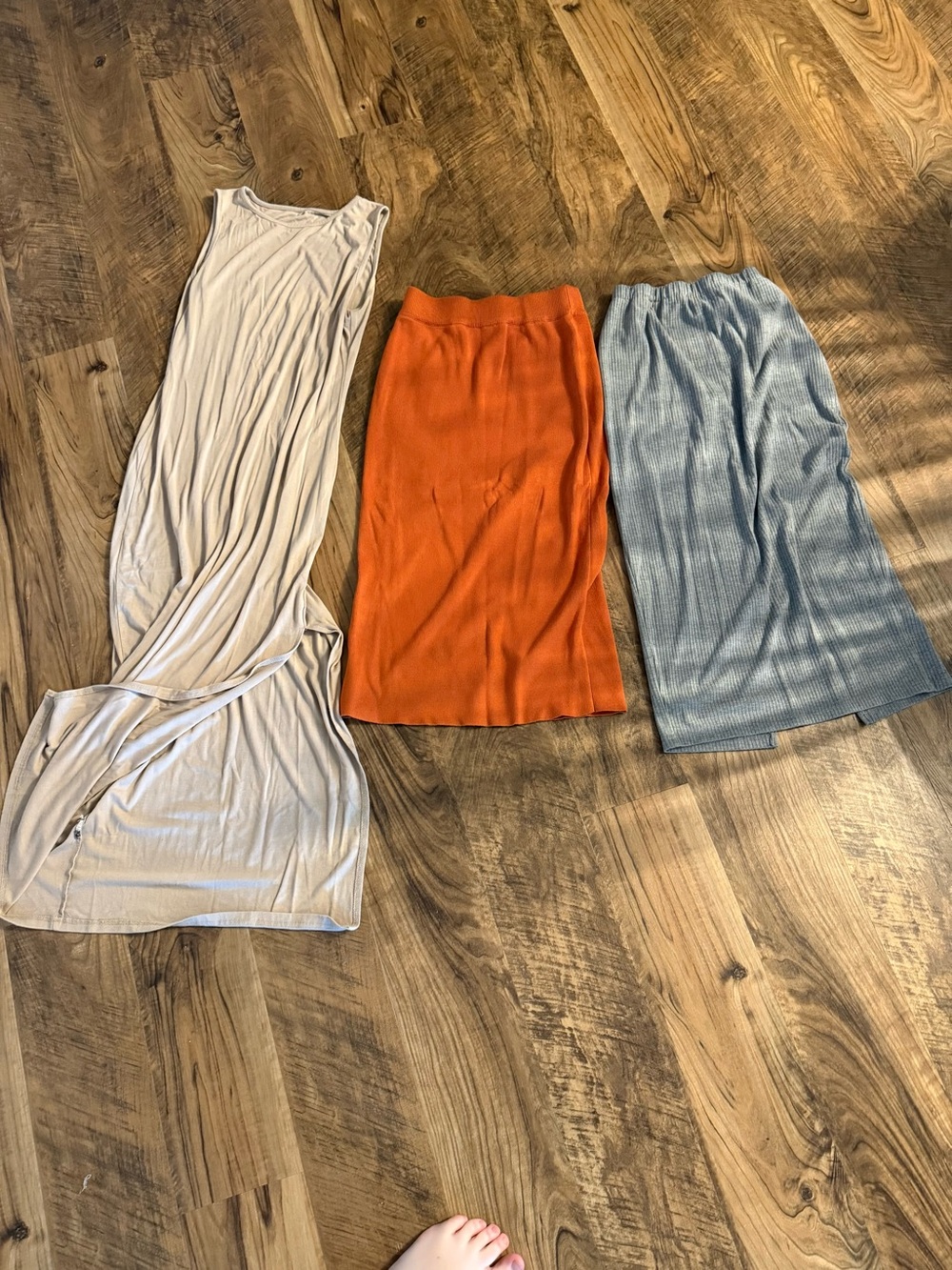 Midi skirt and dress bundle